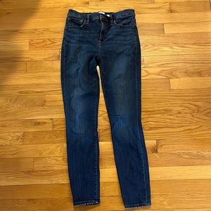 JCrew blue skinny jeans size 27